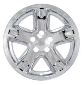 Imp321x Cci Aftermarket Parts One Dodge Nitro 2007-2011 Chrome Wheel Skin Cover Rim Hubcap 5 Spoke Imp 321x