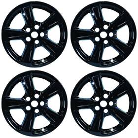Cci-imp474blk Cci Set Of 4 17 Inch 5 Spoke Wheel Skins For 2020-23 Ford Mustang Ecoboost - Gloss Black