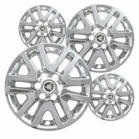 Cciws-62611-16ch-6vp Cci Set Of 4 Chrome 16 Inch Impostor Wheel Skins For 14-21 Nissan Frontier Rim Covers