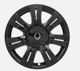 Imp-357blk Cci 1 One Black Wheel Skin Fits 2010-2016 Cadillac Srx 18 Inch