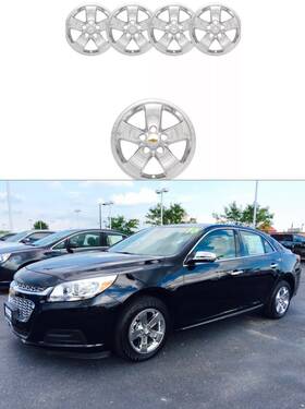 Imp-397x Cci 2013-2016 Chevrolet Malibu Ls 1lt 16 Inch Chrome Wheel Skins Hubcaps Set/4 6013p-c