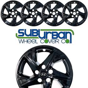 Imp-463blk Cci Fits 2020-2023 Hyundai Sonata Se 16 Inch Gloss Black Wheel Skins # Set/4