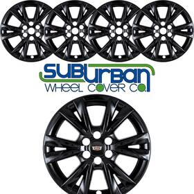 Imp-518blk Cci 2020-2025 Cadillac Xt5 / Xt6 # 18 Inch Gloss Black Wheel Skins Set/4