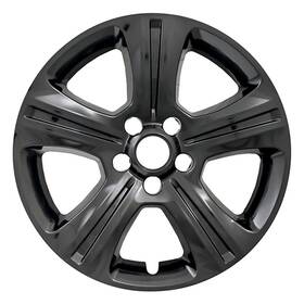 Imp383blk Cci Set Of Four 17 Inch Gloss Black Wheel Skins For 15 - 18 Dodge Charger Wheels