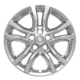 Imp398x Cci New Set Of Four 18 Inch Chrome Wheel Skins For 2013-2015 Chevrolet Camaro