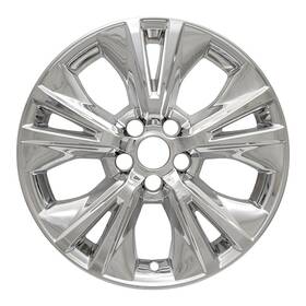 Imp410x Cci New Set Of 4 18 Inch Chrome Wheels Skin For 2014-2019 Highlander Le/xle Alloy Wheel