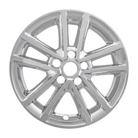 Imp423x Cci New Set Of Four 16 Inch Chrome Wheel Skins For 2015-2018 Ford Focus