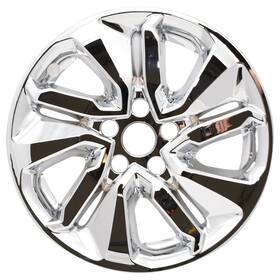 Imp455x Cci New Set Of Four 17 Inch Chrome Wheel Skins For 2018-2021 Honda Accord