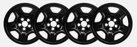 Imp-97blk Cci Imp97blk Fits 2015-2022 Jeep Renegade Sport 16 Inch 5 Spoke Black Wheel Skins # Set