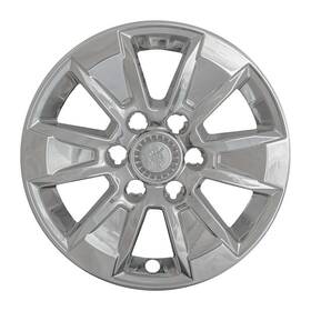 Iwcimp436x Cci 17 Inch Wheel Skin Compatible With 2020-2021 Chevy Silverado 1500 Chrome