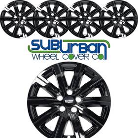 Wsk712-18blk Cci 2019-2023 Cadillac Xt4 # 18 Inch Gloss Black Wheel Skins Set/4