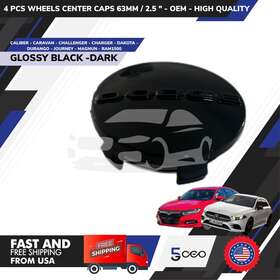 5pn49trmaa Ceo5 4 Pcs Wheels Center Caps 63mm /2.5 Dodge - Oem High Quality Charger