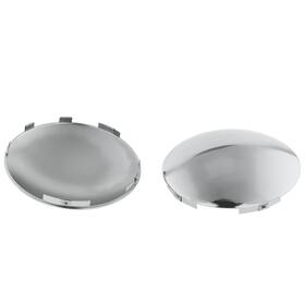 Chdt66 974701403405 Semi Truck Hub Cap Cover - 6 Uneven Notched Dome Premium 304 Stainless Stee