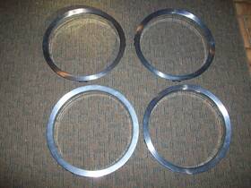 Chevrolet 1/2jk 1970-1981 Chevy Chevelle Camaro Z28 Rally Wheel Nos Trim Rings For 15x7 Inch Wheels