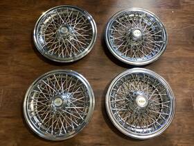 Chevrolet 1980 S 1990 Oem 1986-1992 Caprice Classic 15 Inch Wire Hubcaps Wheel Cover Set 4 Nice