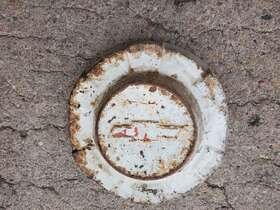 Chevrolet 3100 235 261 283 327 1961 1962 1963 1/2 Ton Chevy Pickup Truck Dog Dish Hubcap 61 62 63 Oem