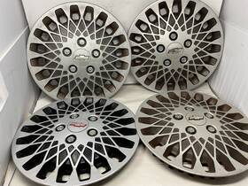 3165a Chevrolet 86-90 Celebrity Hubcap Rim Wheel Cover Hub Cap 14 Inch Oem Used Set