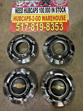 Chevrolet 4x4 15 1973-1987 Chevy4x4 Silveradosuburban 1/2 Ton Set 4 Dogdish Poverty Hubcaps 10.5