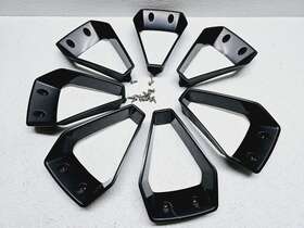 560-5660 Chevrolet 7 Used 22 Inch Wheel Inserts Matte Black Chevy 14-18 Sierra Silverado Escalade Yukon