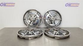 570-03258 Chevrolet 63 Chevy Corvette Wheel Rim Hubcap Cover Survivor Set