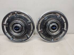 570-03962c Chevrolet 1965 Impala Wheel Covers - 14 Inch / Without Wire Type Pair