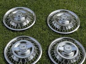 6682 Chevrolet Nos Oem New 1963 Impala Spinner Wire Hubcaps Wheel Covers Set Of 4 Gm