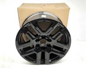 84939095 Chevrolet New Oem Genuine Gm 20 Inch Black Alloy Wheel 2021-2025 Silverado Sierra