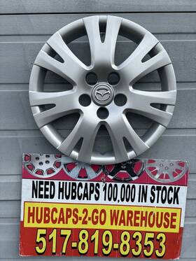 Gs3l37170b Chevrolet 2009-2013 Mazda 6 16 Inch Silver Refurbished Oem Hubcap 1 #p/n 56554