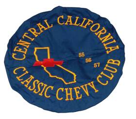 I8767u Chevrolet Central California Classic 1955-57 Club Spare Tire Cover