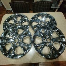 Imp384x Chevrolet 2016-17 Equinox Wheel Skins Set Of 4 17 Inch Chrome Look