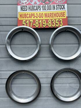 Chevrolet S10- 14 4 Gmc Sonoma S10 Rally Wheel Inch 14x6 Trim Rings Used 1983-93 Set