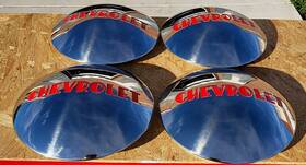Tr-132 Chevrolet 1947 1948 1949 1950 1951 1952 1953 Truck 1/2 Ton Hubcap Set Stainless
