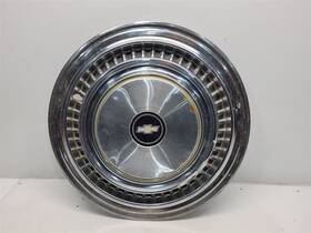 570-03129a Chevrolet Truck 1978 C10 15 Inch Wheel Cover - Chrome / 48 Slot Gold Ring