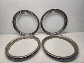 570.gm8s98 Chevrolet Truck 1999 Suburban 2500 Wheel Beauty Rings - 16 Inch / Aluminum Full Set