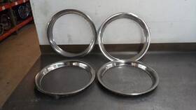 575.gm8682 Chevrolet Truck Set Of 4 16in Beauty Trim Rings 1989-00 Gmc Ck-2500 Suburban 7372285