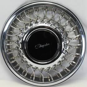 14852-4 Chrysler 1991 14 Inch Wire Spoke Hubcap New Yorker Lebaron Ome #a