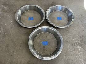 3461222 Chrysler 15x7 3 Inch Rallye Wheel Trim Rings Dodge Plymouth Cuda Challenger