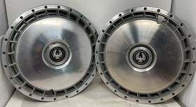 4126626 Chrysler Factory Original 1980 - 1982 Lebaron 15 Inch Hubcaps Wheel Covers Set