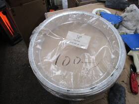 4284414 Chrysler Set Of 4 Town And Country Lebaron Gt 14 Inch Trim Rings #4284414 Nos