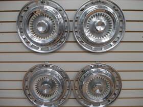 Cr59wca Chrysler 1959 Imperial Wheelcover Wheel Covers Hubcaps Oem Set 59