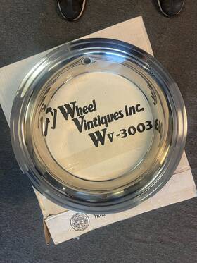 Wv-3003-p Chrysler Wheel Vintiques Wv 3003 P. 4 Trim Rings Brand New Cuda Challenger 15 Inch