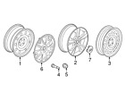 Cj5z-1130-a Ford Genuine Escape Wheel