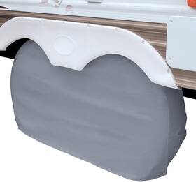 80-108-041001-00 Classic Accessories Over Drive Rv Dual 27 Inch -30 Dia X 8 W Grey