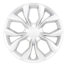 56217s Coast To Wheel Cover 17 Inch 10 Spokes Painted Silver Abs Plastic 4pc