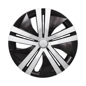 55116sb Coast To International 880268193955 16in Silver/black Wheel Covers For 18-25 Nissan Leaf S