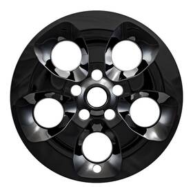 Imp421blka Coast To International New Wheel Covers 18 Inch Black Abs 4 Pcs Set. Fits Jeep Wrangler Jk 2013-2018