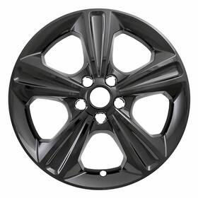Iwcimp371blk Coast To International Cci Wheel Cover 17 Inch 5 Spoke Gloss Black Set Of 4