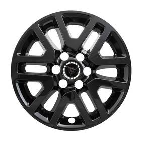 Iwcimp427blk Coast To International 6 Split Spoke Gloss Painted 16 Inch Wheel Cover
