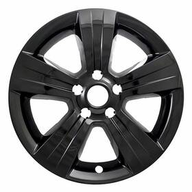 Iwcimp373blk Coast To 17 Inch 5 Spoke Gloss Black Set Of 4 Not Steel Wheel