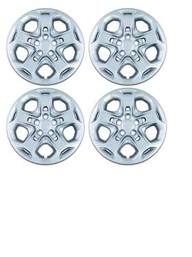 8542045716 Coasttocoast 17 Inch Silver 5-spoke Wheel Covers Set Of 4 For 2010-2012 Ford